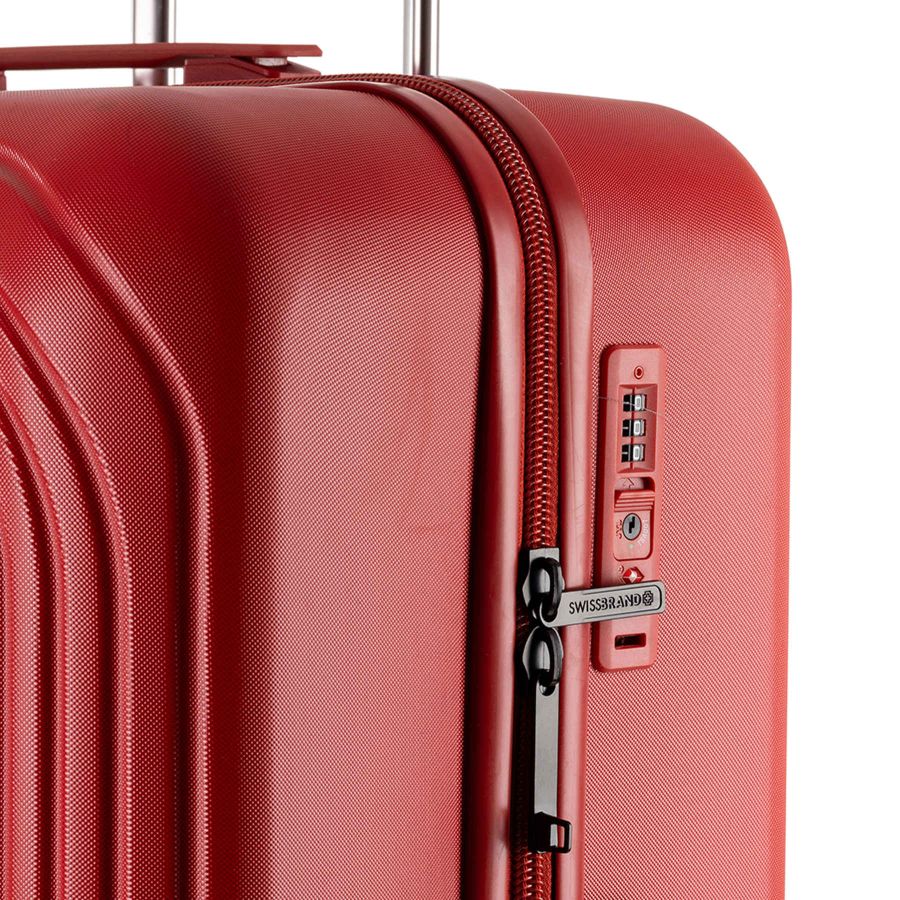 Чемодан Swissbrand London (M) Red (SWB_LHLON201M) Discounted