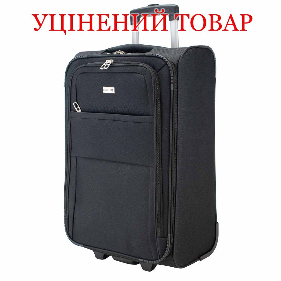 Чемодан Semi Line 19" (S) Black (T5601-1) Discounted