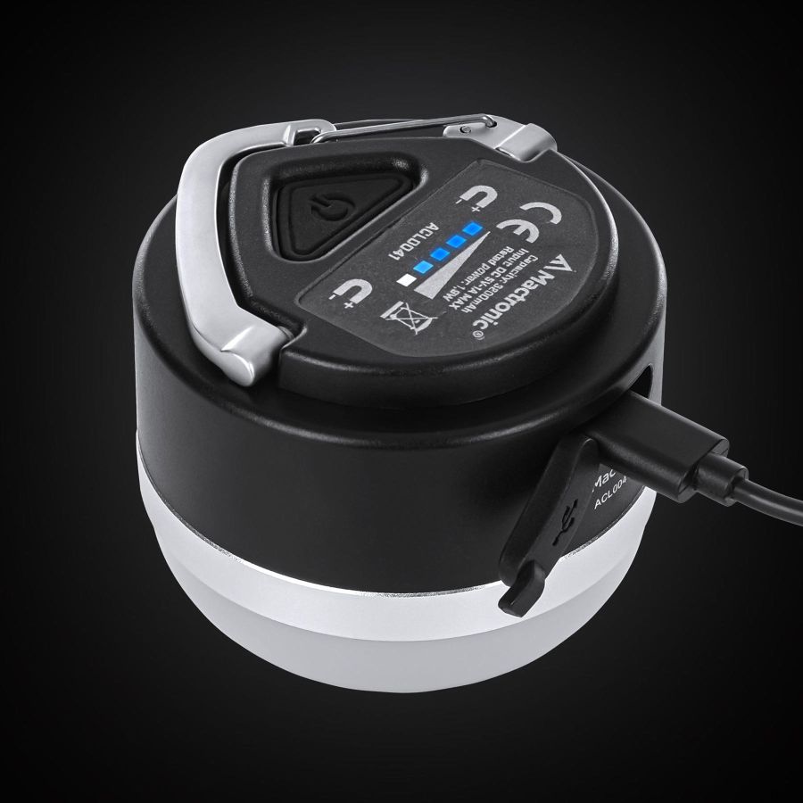 Фонарь кемпинговый Mactronic BeamBox 160 Lm с Bluetooth колонкой USB-C Черный