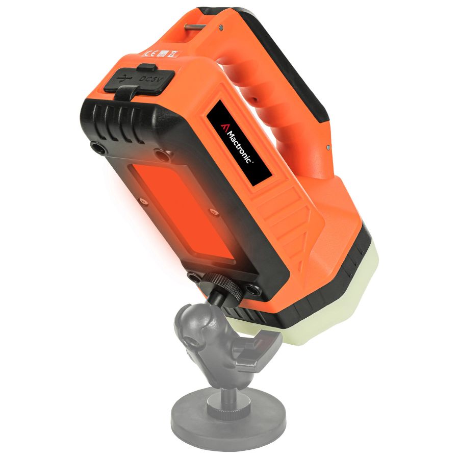 Фонарь поисковый Mactronic Flagger Max Rescue 1800 Lm 8800 mAh USB-C Red