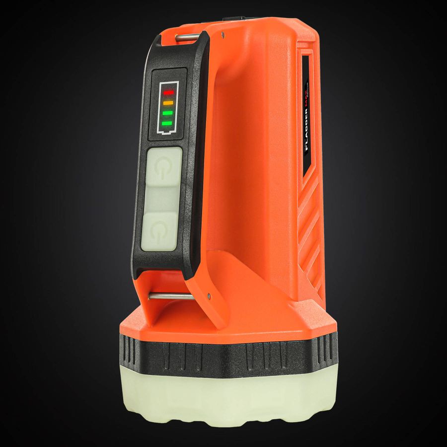 Фонарь поисковый Mactronic Flagger Max Rescue 1800 Lm 8800 mAh USB-C Red