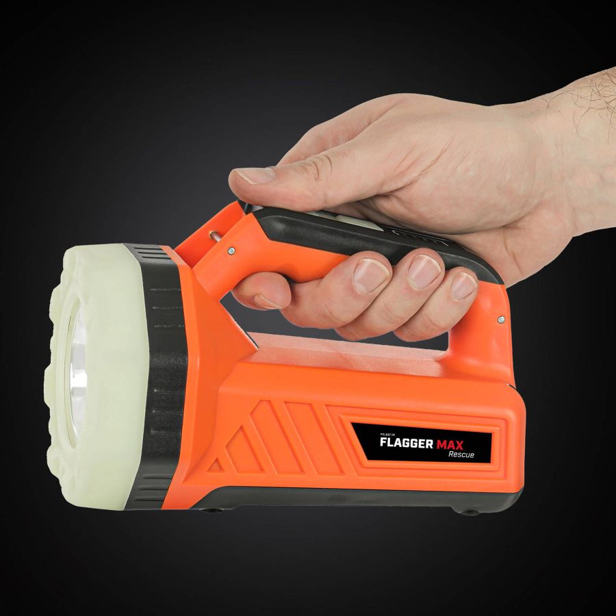 Фонарь поисковый Mactronic Flagger Max Rescue 1800 Lm 8800 mAh USB-C Red