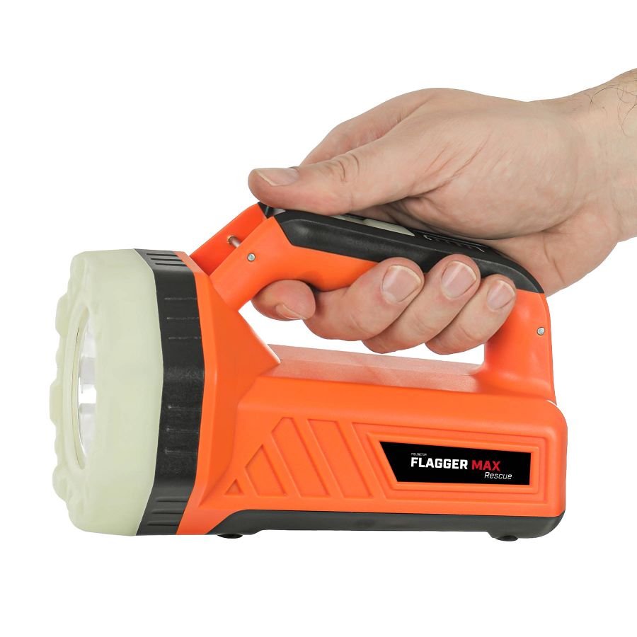 Фонарь поисковый Mactronic Flagger Max Rescue 1800 Lm 8800 mAh USB-C Red