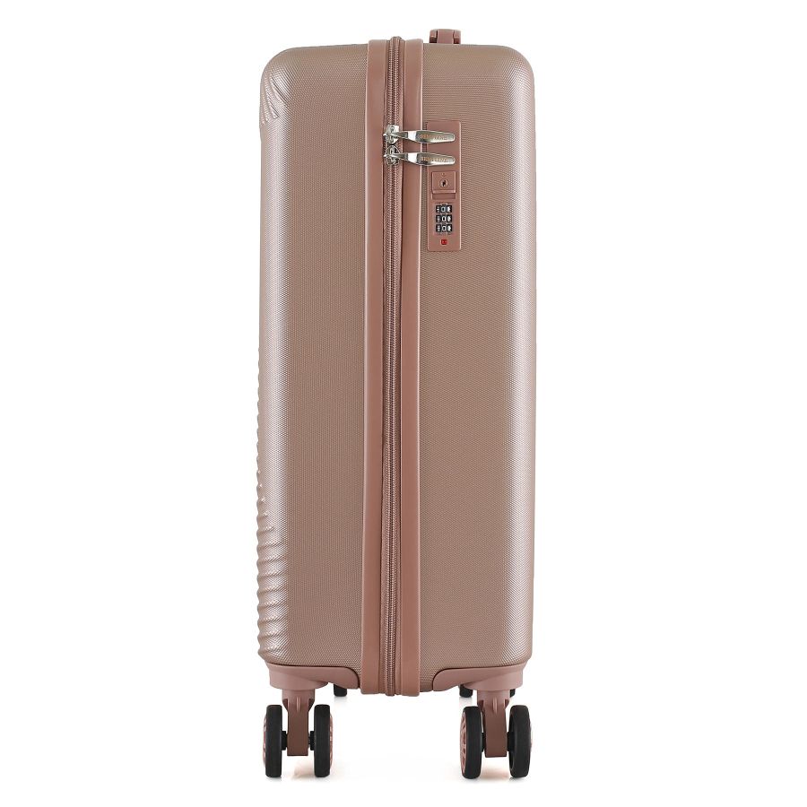 Чемодан маленький Semi Line T5758-2 ABS-пластик 20 дюймов 40 л Rose