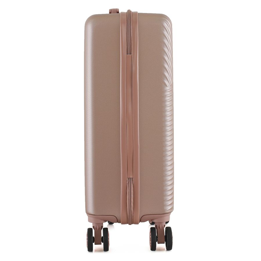 Чемодан маленький Semi Line T5758-2 ABS-пластик 20 дюймов 40 л Rose