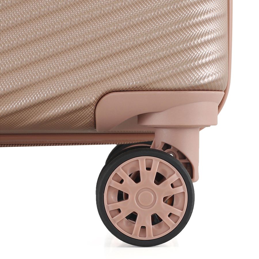 Чемодан средний Semi Line T5758-3 ABS-пластик 24 дюйма 66 л Rose
