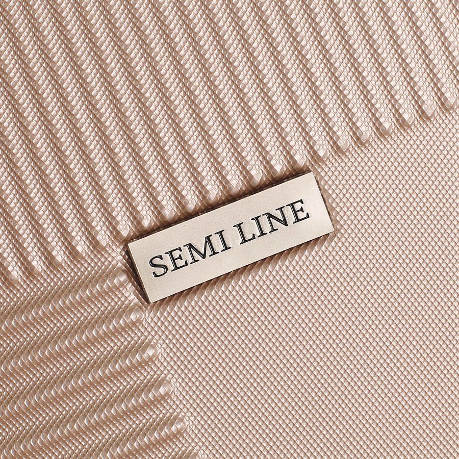 Чемодан большой Semi Line T5758-4 ABS-пластик 28 дюймов 101 л Rose