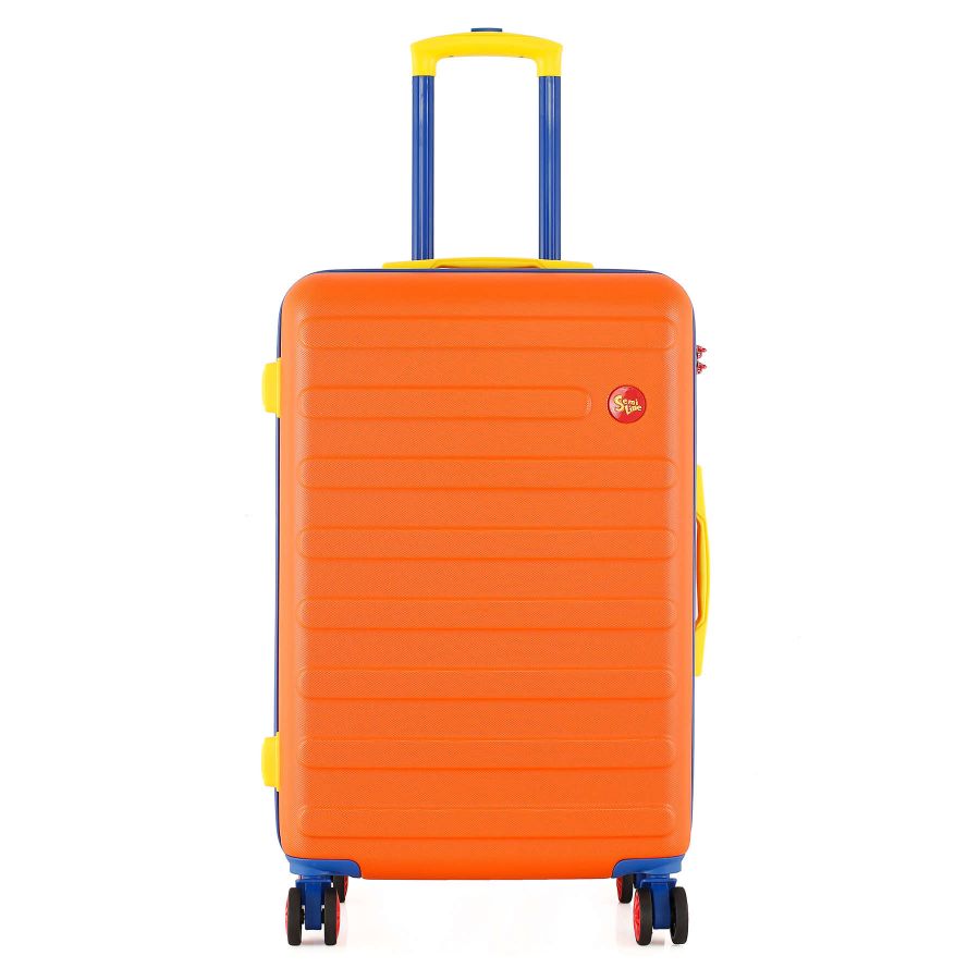 Чемодан средний Semi Line T5843-2 ABS-пластик 24 дюйма 63 л Оранжевый