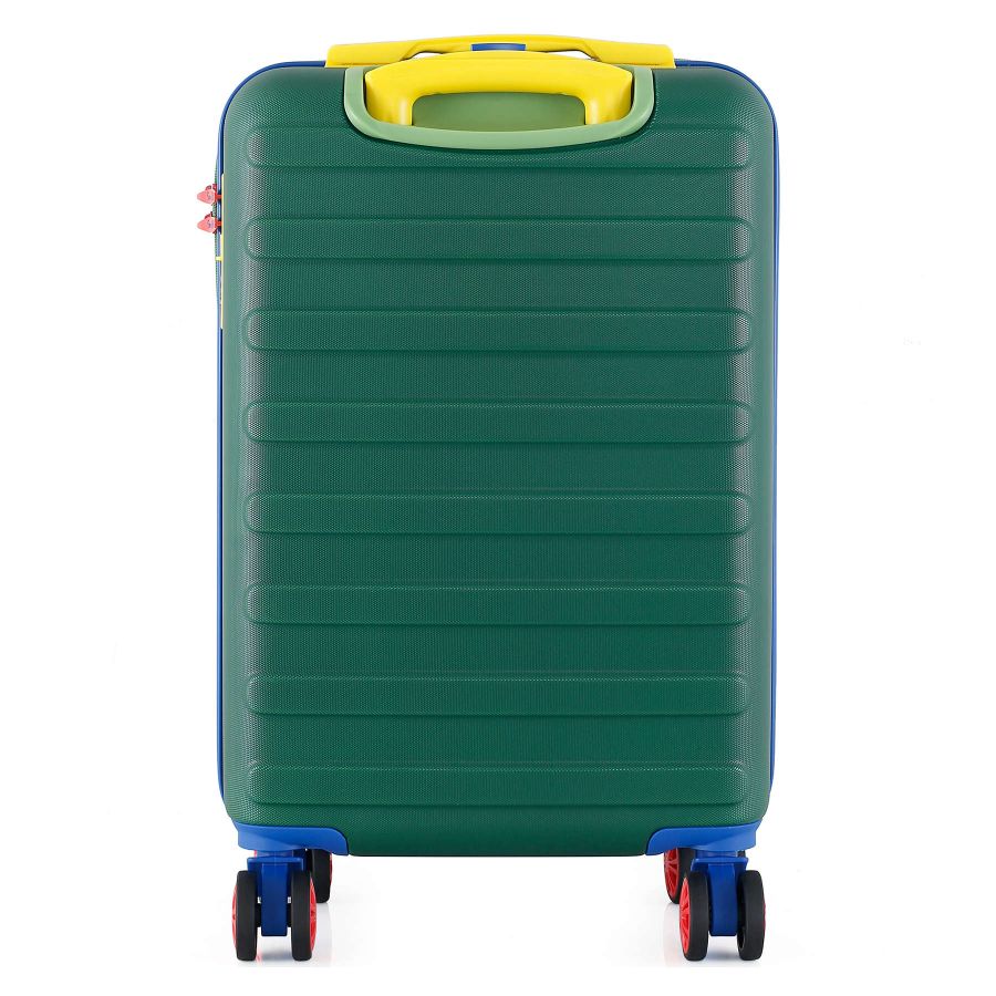 Чемодан маленький Semi Line T5846-1 ABS-пластик 20 дюймов 38.5 л для ручной клади Зелёный