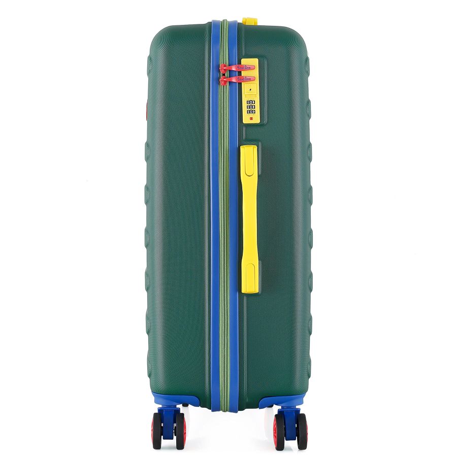 Чемодан средний Semi Line T5846-2 ABS-пластик 24 дюйма 63 л Зелёный