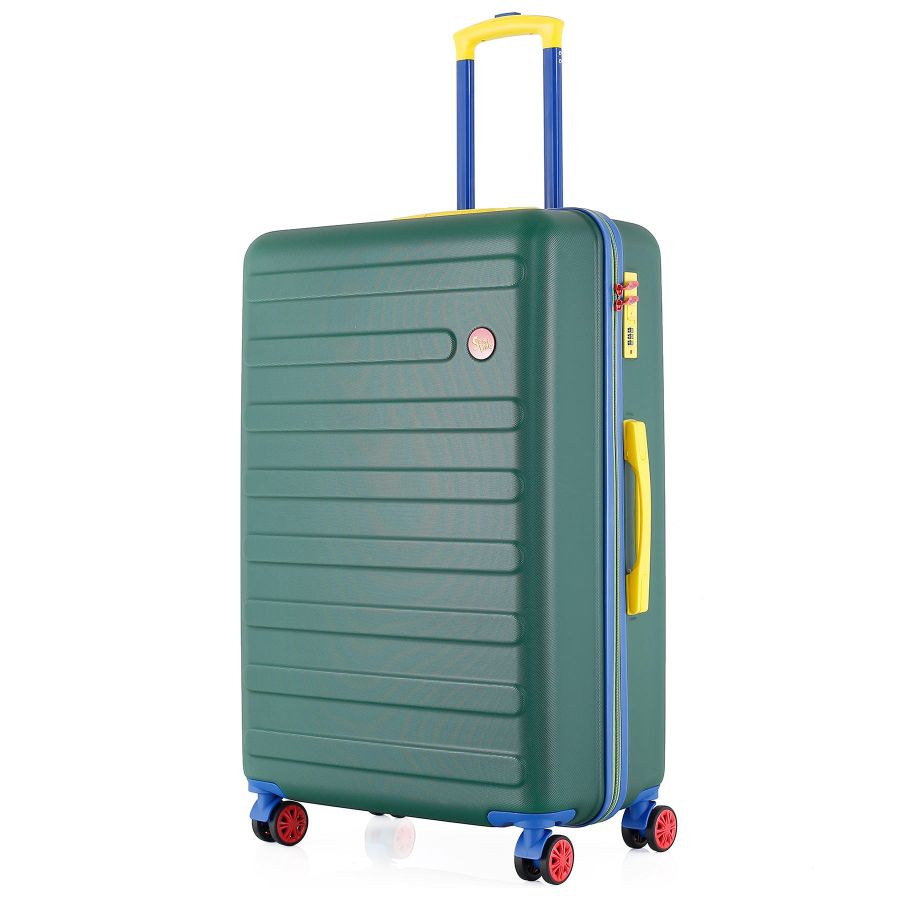 Чемодан большой Semi Line T5846-3 ABS-пластик 28 дюймов 97.5 л Зелёный