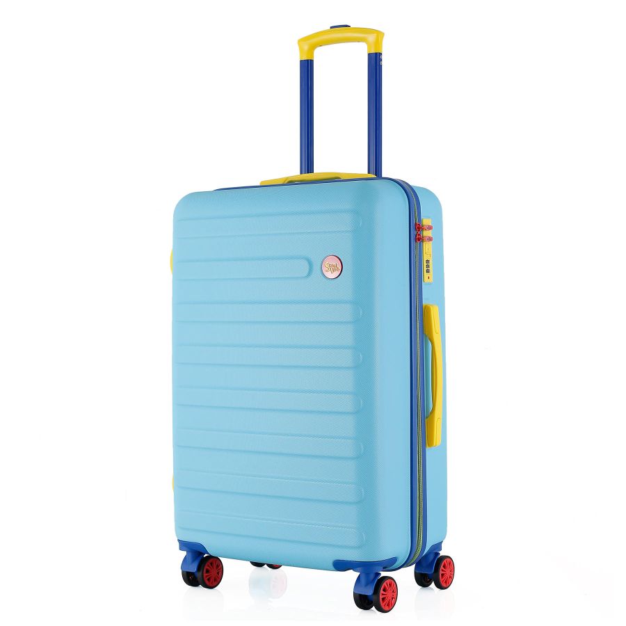 Чемодан средний Semi Line T5844-2 ABS-пластик 24 дюйма 63 л Голубой