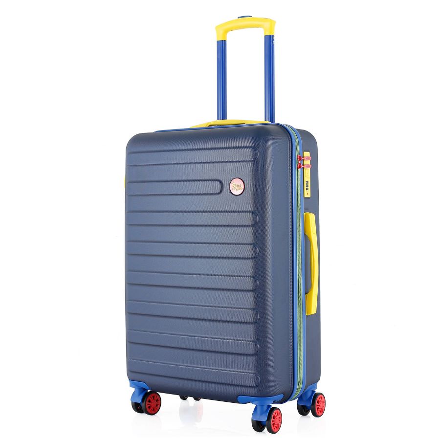 Чемодан средний Semi Line T5847-2 ABS-пластик 24 дюйма 63 л Синий