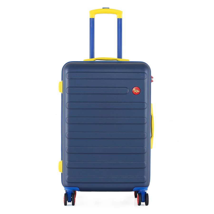 Чемодан средний Semi Line T5847-2 ABS-пластик 24 дюйма 63 л Синий