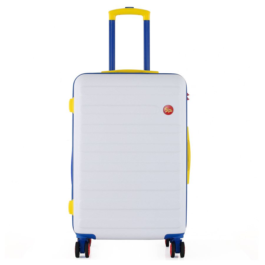 Чемодан средний Semi Line T5842-2 ABS-пластик 24 дюйма 63 л Белый