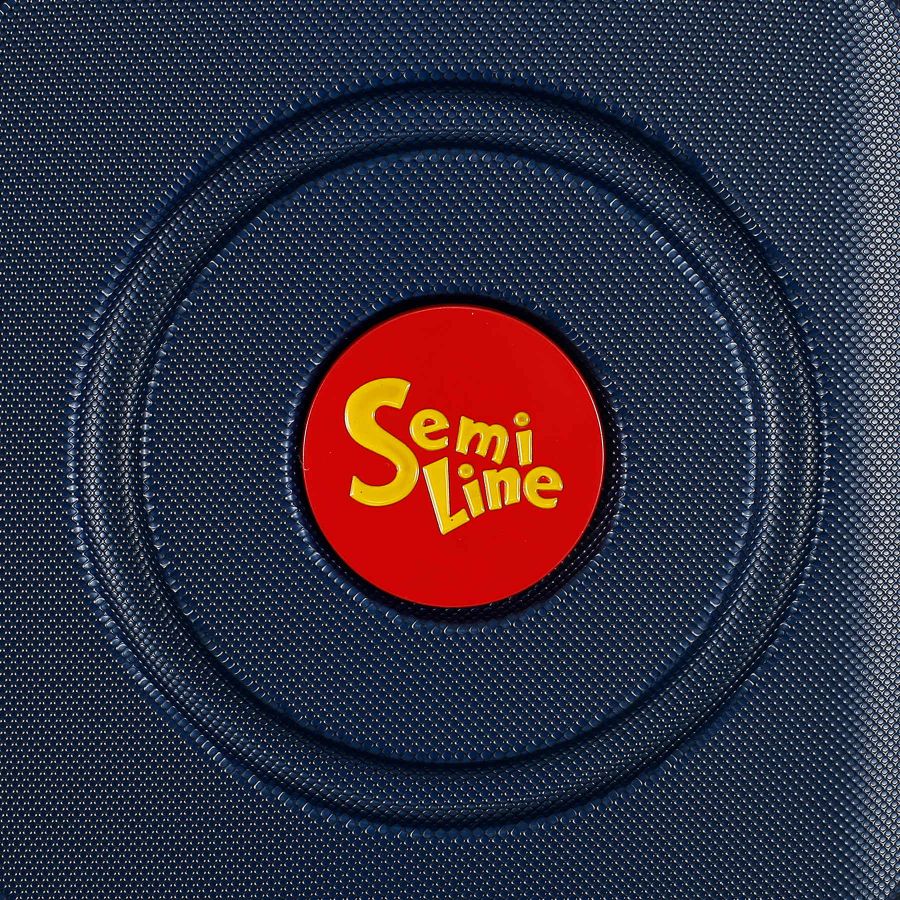 Чемодан средний Semi Line T5932-2 ABS-пластик 24 дюйма 65 л Navy