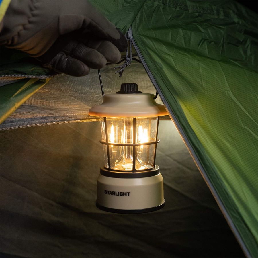 Фонарь кемпинговый Falcon Eye Starlight FCL0027 LED 310 лм IP44 4хAA Бежевый