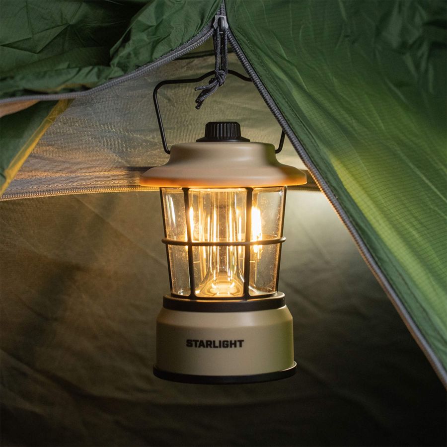 Фонарь кемпинговый Falcon Eye Starlight FCL0027 LED 310 лм IP44 4хAA Бежевый
