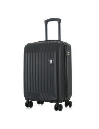Чемодан маленький Semi Line T5984-3 ABS-пластик 20 дюймов 42 л для ручной клади Чёрный