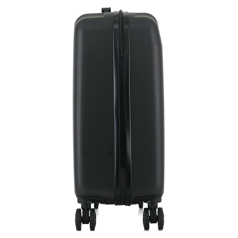 Чемодан маленький Semi Line T5984-3 ABS-пластик 20 дюймов 42 л для ручной клади Чёрный