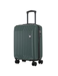 Чемодан маленький Semi Line T5986-3 ABS-пластик 20 дюймов 42 л для ручной клади Зелёный