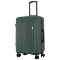 Чемодан средний Semi Line T5986-4 ABS-пластик 24 дюйма 69 л Зелёный