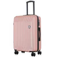 Чемодан средний Semi Line T5987-4 ABS-пластик 24 дюйма 69 л Розовое золото