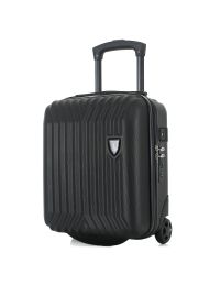 Чемодан миниатюрный Semi Line T5984-2 ABS-пластик 16 дюймов 21 л для ручной клади Чёрный