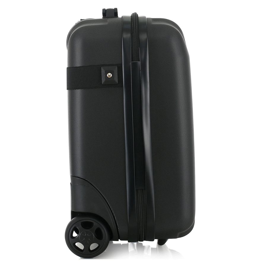 Чемодан миниатюрный Semi Line T5984-2 ABS-пластик 16 дюймов 21 л для ручной клади Чёрный