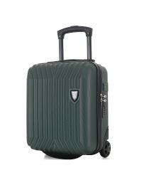 Чемодан миниатюрный Semi Line T5986-2 ABS-пластик 16 дюймов 21 л для ручной клади Зелёный