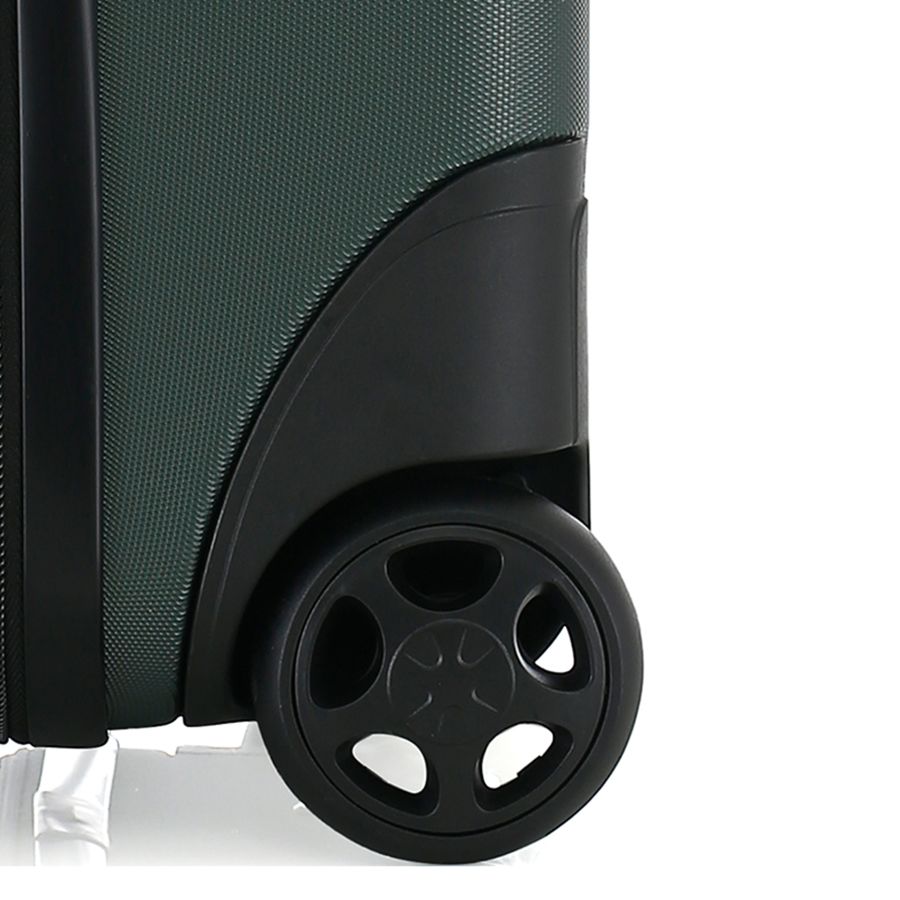 Чемодан миниатюрный Semi Line T5986-2 ABS-пластик 16 дюймов 21 л для ручной клади Зелёный