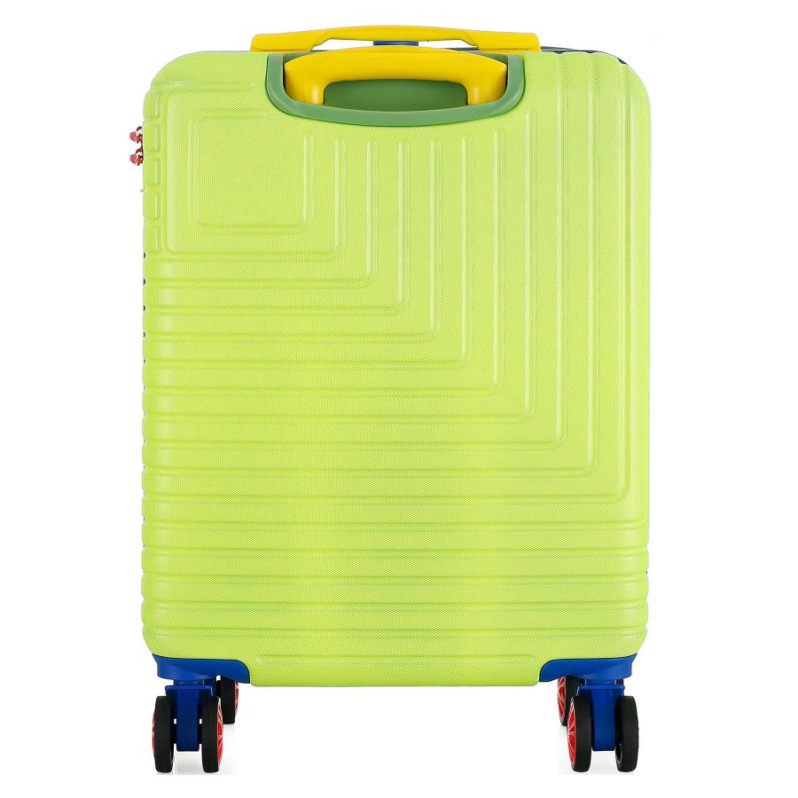 Чемодан маленький Semi Line T5939-1 ABS-пластик 20 дюймов 41 л для ручной клади Lemon