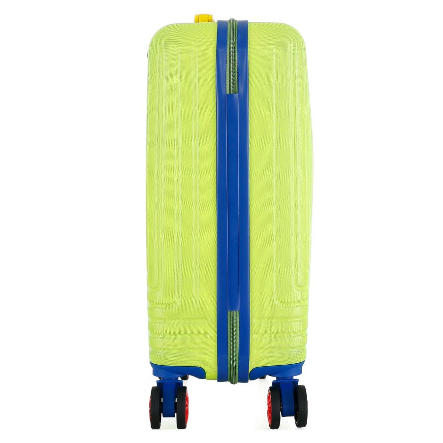 Чемодан маленький Semi Line T5939-1 ABS-пластик 20 дюймов 41 л для ручной клади Lemon