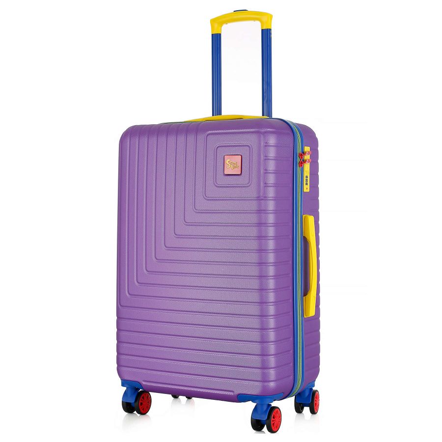 Чемодан средний Semi Line T5940-2 ABS-пластик 24 дюйма 65 л Фиолетовый