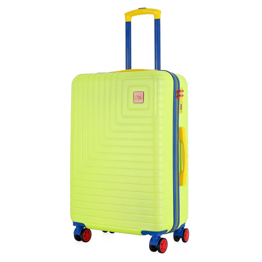 Чемодан большой Semi Line T5939-3 ABS-пластик 28 дюймов 100 л Лимонный
