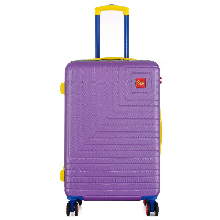 Чемодан большой Semi Line T5940-3 ABS-пластик 28 дюймов 100 л Фиолетовый