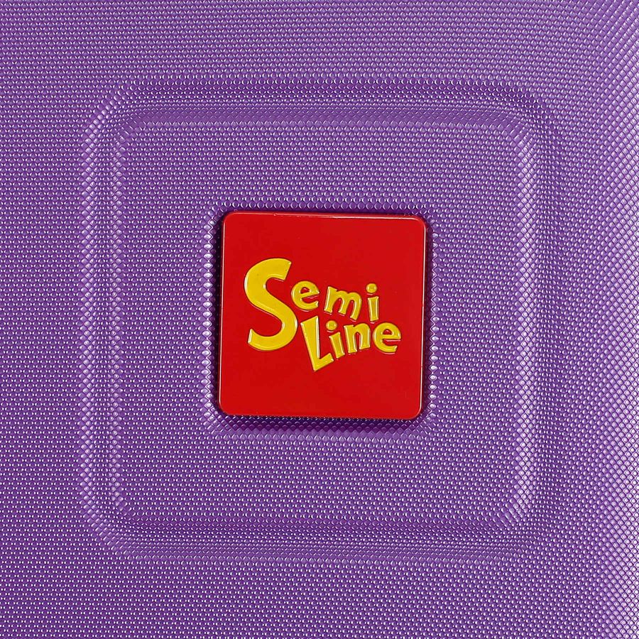 Чемодан большой Semi Line T5940-3 ABS-пластик 28 дюймов 100 л Фиолетовый