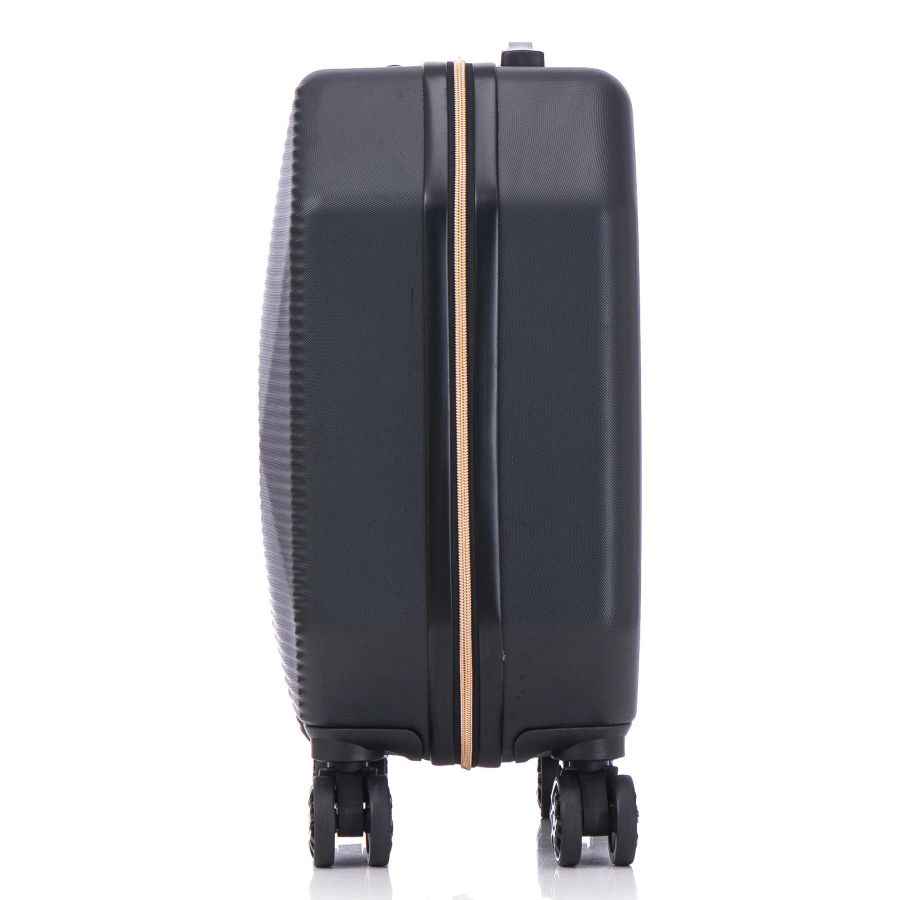 Чемодан маленький Semi Line T5821-3 ABS-пластик 20 дюймов 38 л для ручной клади Чёрный
