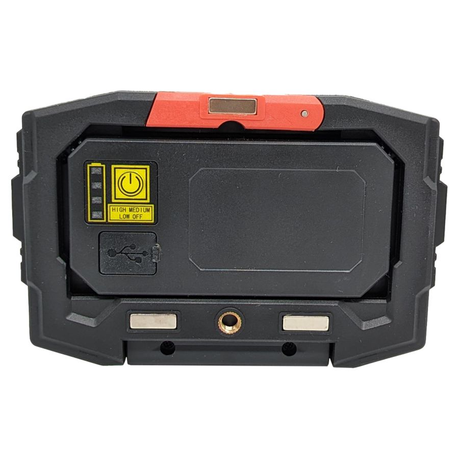 Фонарь профессиональный Falcon Eye Clam FWL0015 COB LED 1000 лм 3000 мАч USB-C Красный