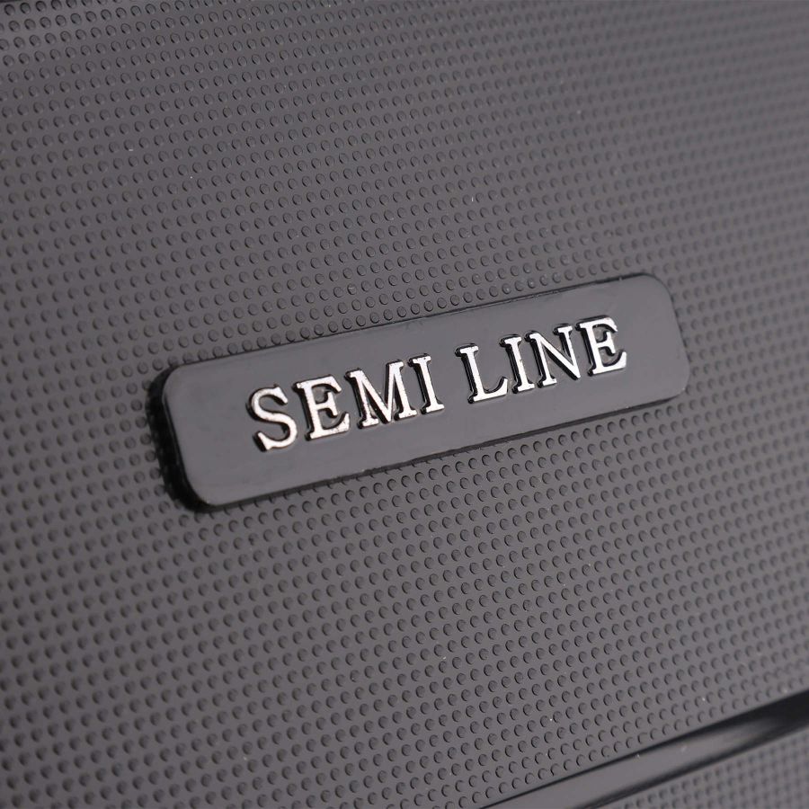 Чемодан большой Semi Line T5908-4 полипропилен 28 дюймов 110 л Черный