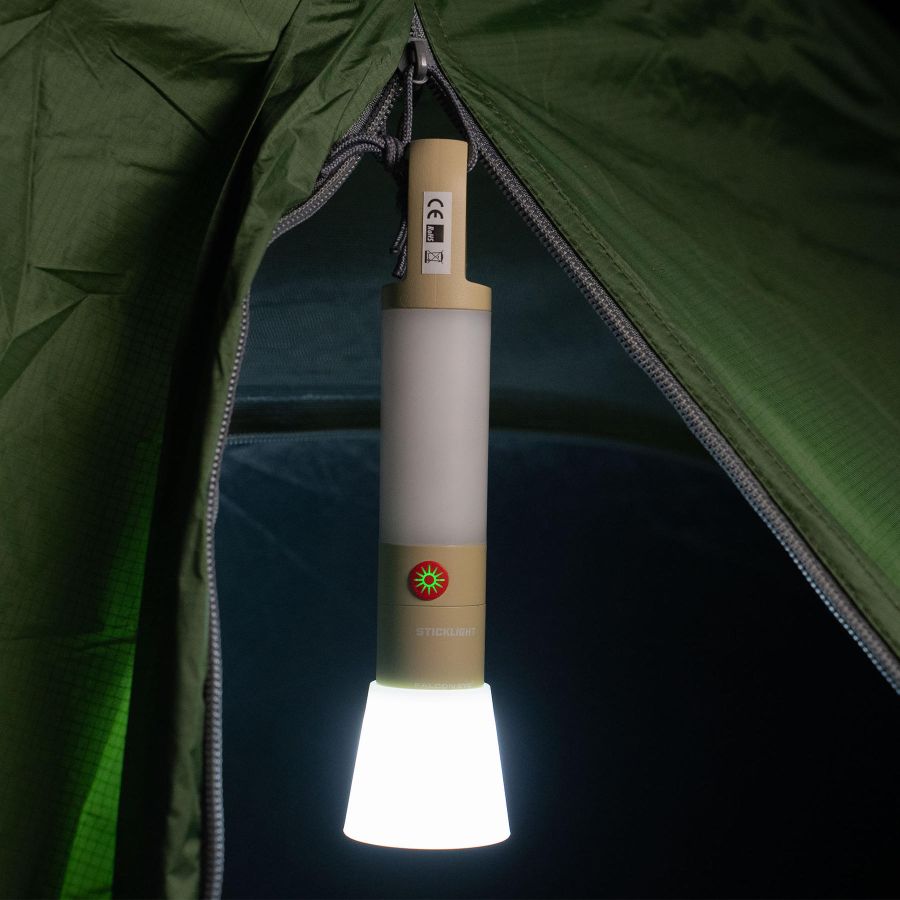 Фонарь кемпинговый Falcon Eye Sticklight FCL0028 LED 1000 лм 1500 мАч USB-C магнит Бежевый