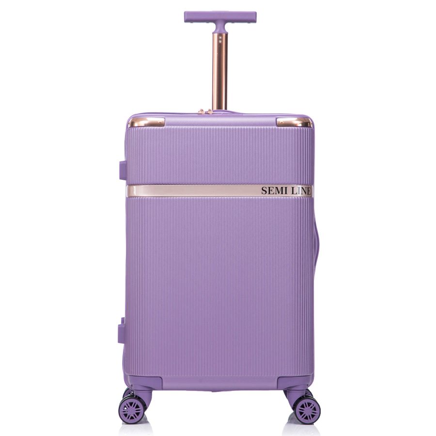 Чемодан Semi Line 24&amp;amp;amp;amp;amp;amp;amp;amp;amp;amp;quot; (M) Purple (T5916-3) Discounted