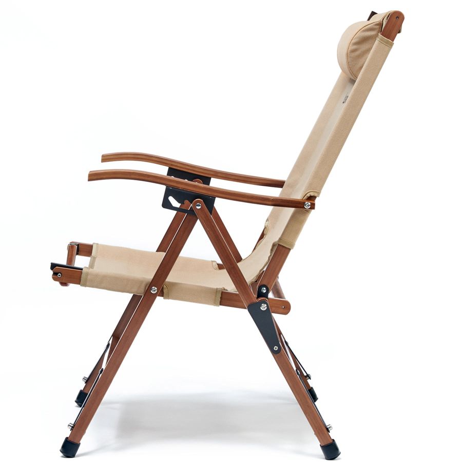 Кресло раскладное Groenberg Skogen Bamboo 264003 бамбук Canvas Bamboo/Beige