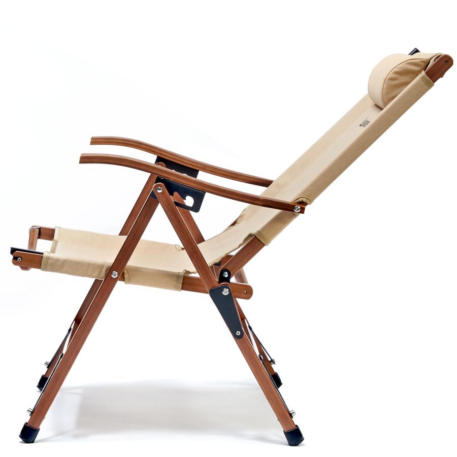 Кресло раскладное Groenberg Skogen Bamboo 264003 бамбук Canvas Bamboo/Beige