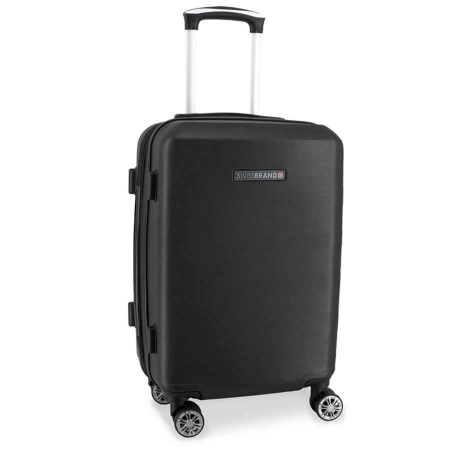 Чемодан Swissbrand Cardiff (L) Black (SWB_LHCAR001L) Discounted