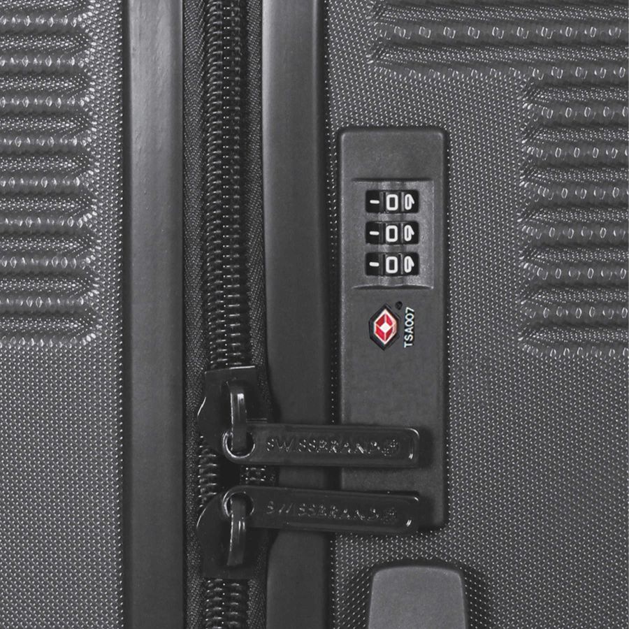 Чемодан Swissbrand Cardiff (L) Black (SWB_LHCAR001L) Discounted