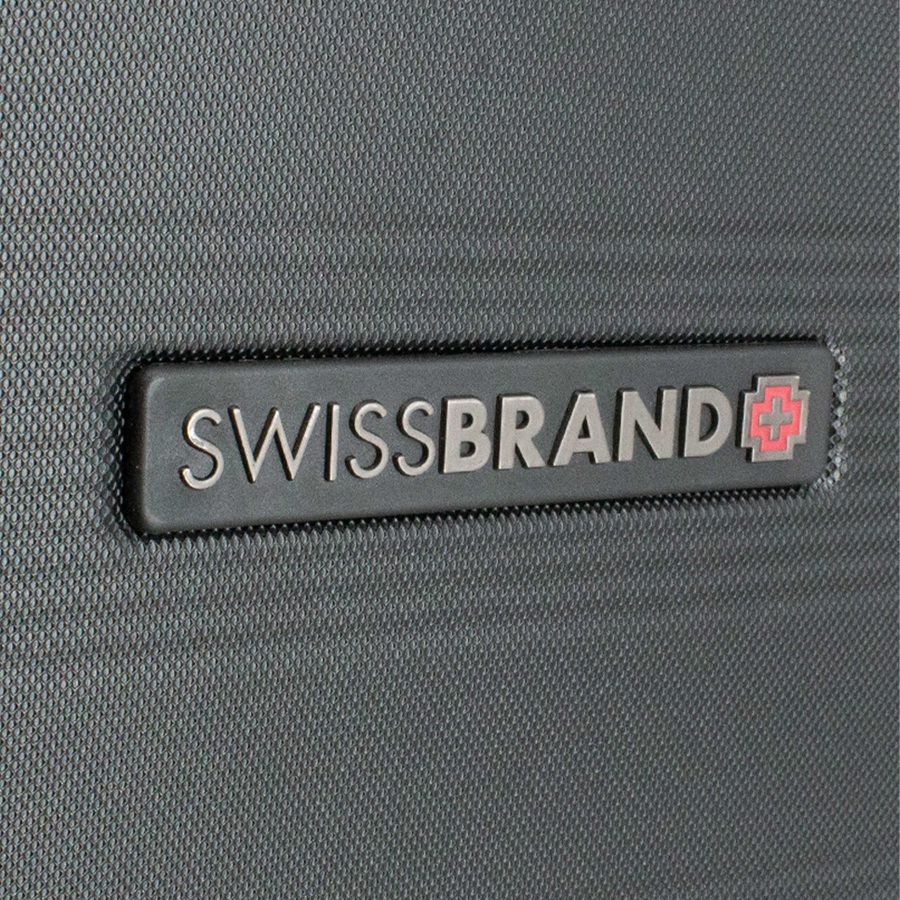Чемодан Swissbrand Cardiff (L) Black (SWB_LHCAR001L) Discounted