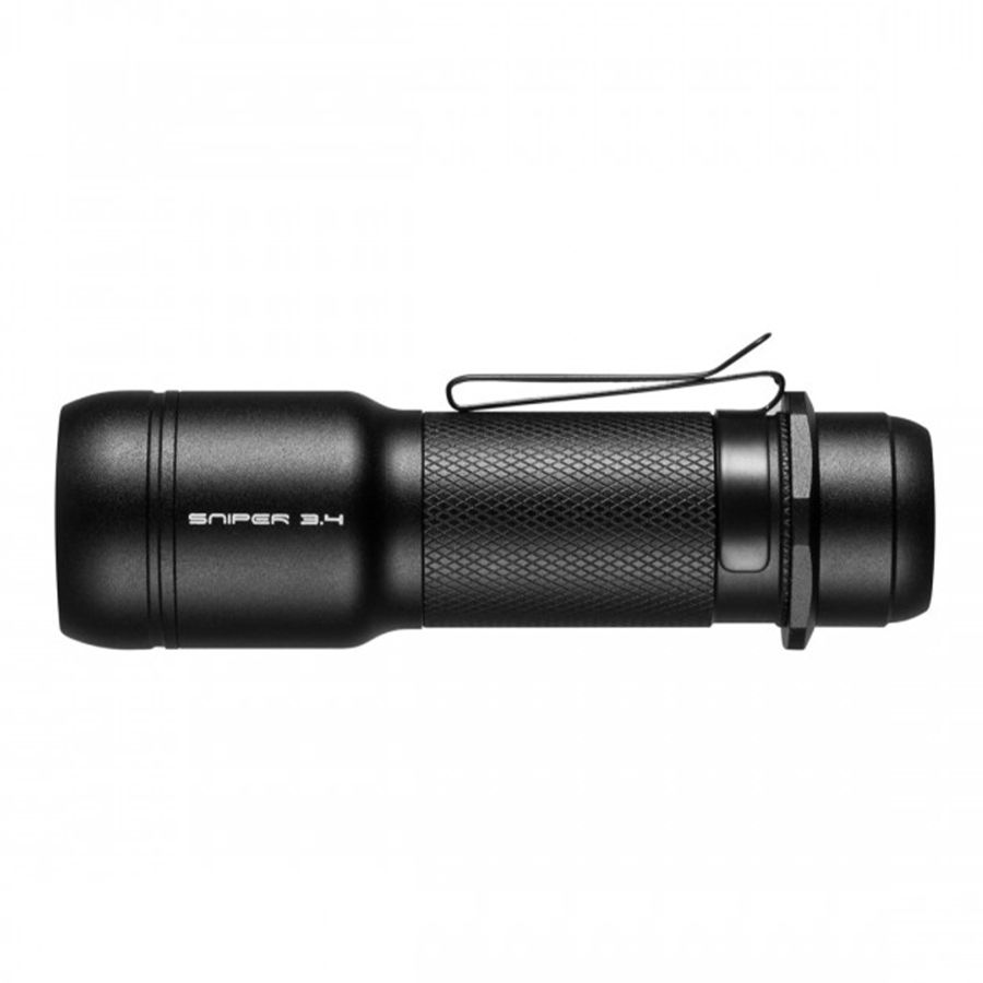 Фонарь тактический Mactronic Sniper 3.4 THH0012 с фокусировкой 600 Lm 110x33x33 мм Черный