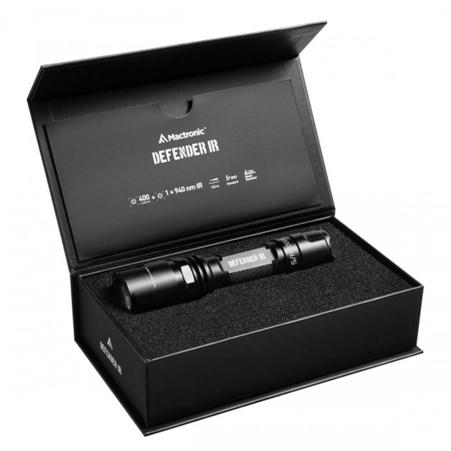 Фонарь тактический подствольный Mactronic Defender THH0126 ИК 940nm 400 Lm 147x95x35 мм Черный