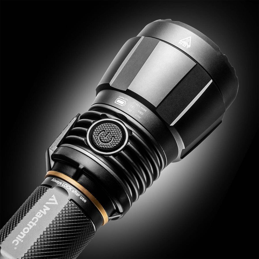 Фонарь тактический Mactronic Blitz K3 THS0021 3000 Lm 172x62x62 мм Темно-серый